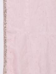 Sequence Embroidery Tissue Saree