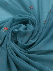 Embroidered Chiffon Unstitched Suit With Dupatta