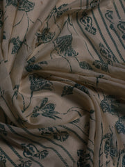 Printed Cotton Blend Unstitched Suit With Dupatta