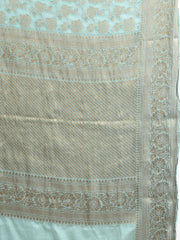 Zari Border Woven Chiffon Saree