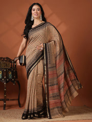 Digital Printed Art Silk Saree