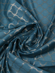 Woven Design Chanderi Unstitched Suit With Pant & Dupatta