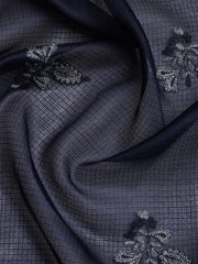 Embroidered Cotton Blend Unstitched Suit With Dupatta