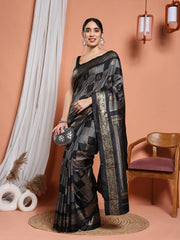 Digital Printed Art Silk Saree