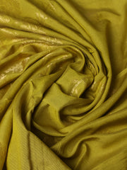 Embroidered Chanderi Sea Green Unstitched Suit With Pant & Dupatta