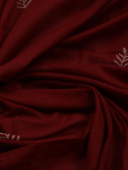 Printed Cotton Blend Unstitched Suit With Dupatta