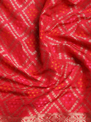 Embroidered Chanderi Unstitched Suit With Dupatta