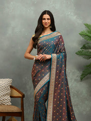 Jamavar Banarasi Woven Saree