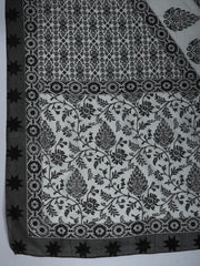 Printed Cotton Blend Suit With Pant & Dupatta