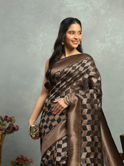 Embroidered Art Silk Saree