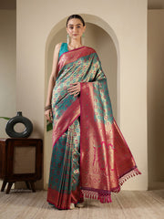 Woven Design Art Silk Saree