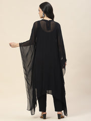 Swarovski Georgette Kurta With Pants