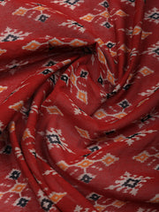 Embroidered Cotton Blend Unstitched Suit With Pant & Dupatta