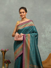 Wovn Border Art Silk Saree