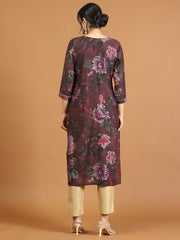 Neck Embroidery Handloom Kurta