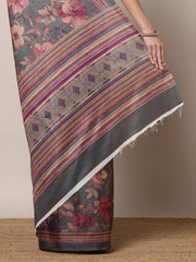 Printed Dola Silk Saree