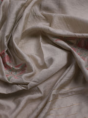 Embroidered Cotton Unstitched Suit With Dupatta