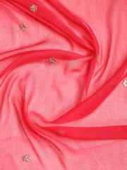 Embroidered Muslin Unstitched Suit With Dupatta