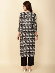 Printed Cotton Kurta