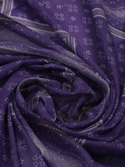 Printed Cotton Blend Unstitched Suit With Dupatta