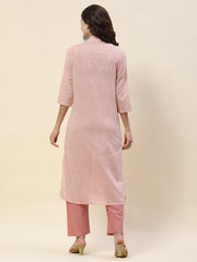 Printed Cotton Kurta Set