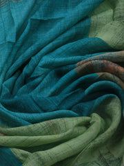 Zardozi Art Silk Unstitched Suit Piece With Dupatta