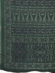 Digital Printed Crepe Woven Saree