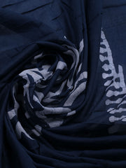 Printed Cotton Blend Unstitched Kurta With Pant & Dupatta