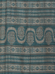 Digital Floral Print Woven Tussar Saree