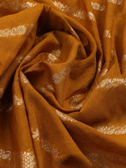 Embroidered Chanderi Unstitched Suit Piece With Dupatta