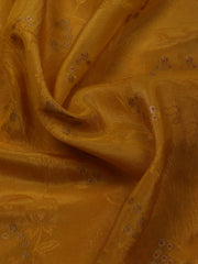 Kanjeevaram Chanderi Unstitched Suit With Dupatta