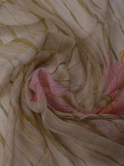 Printed Muslin Unstitched Suit With Dupatta