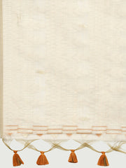 Embroidered Border Booti Art Silk Saree