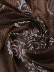 Neck Embroidered Cotton Blend Unstitched Suit With Dupatta