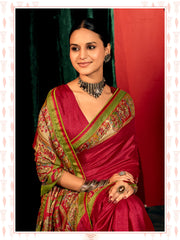 Printed Chiffon Saree