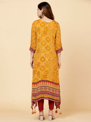 Printed Georgette Kurta