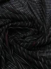 Patch Neck Cotton Blend Unstitched Suit With Dupatta