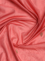 Neck Embroidered Cotton Blend Unstitched Suit With Dupatta