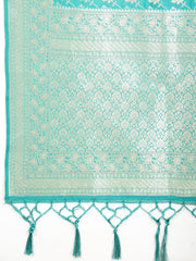 Stone Work Banarasi Woven Saree