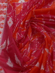 Printed Cotton Blend Unstitched Suit With Dupatta