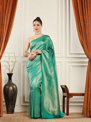 Woven Design Art Silk Saree