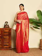 Zari Jaal Art Silk Saree