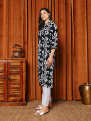 printed Cotton Blend Kurta