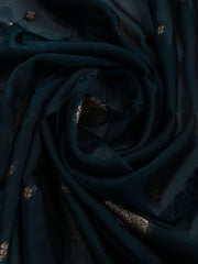 Woven Chanderi Unstitched Suit With Dupatta