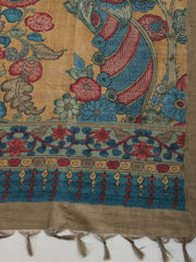 Printed Tussar Saree