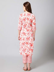 Printed Cotton Kurta Set