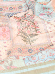 Digital Floral Printed Handloom Saree