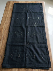 Embroidered Cotton Blend Unstitched Suit With Pant & Dupatta