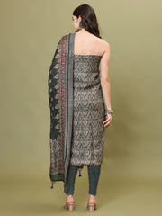 Digital Printed Pashmina Unstitched Suit Piece With Dupatta