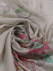 Printed Muslin Unstitched Suit With Dupatta